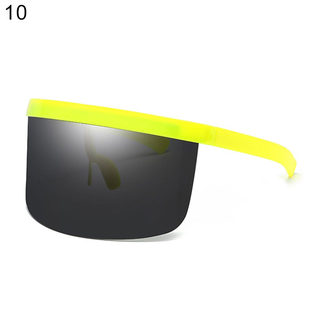 Kids Shade screen Oversized Exaggerated Visor Half Face Shield Protector Anti UV Sunglasses: 10