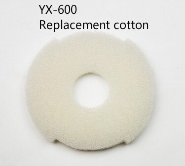 Filtre à eau d'aquarium, éponge pneumatique ronde, petit Aquarium, accessoire de filtre d'oxydation d'aquarium, Filtration biologique: YX600-cotton