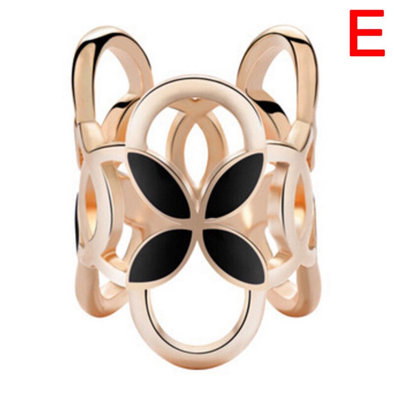 1 Pcs Vrouwen Vlinder Bloem Rhinestone Crystal Sjaals Clip Sjaal Gesp Charmante Vrouwelijke Sieraden Accessoires