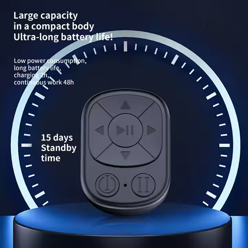 Xiaomi Auto Clicker Remote Control Page Turner Automatic Continuous Click Device Wireless Selfie Button Scrolling Button Ring