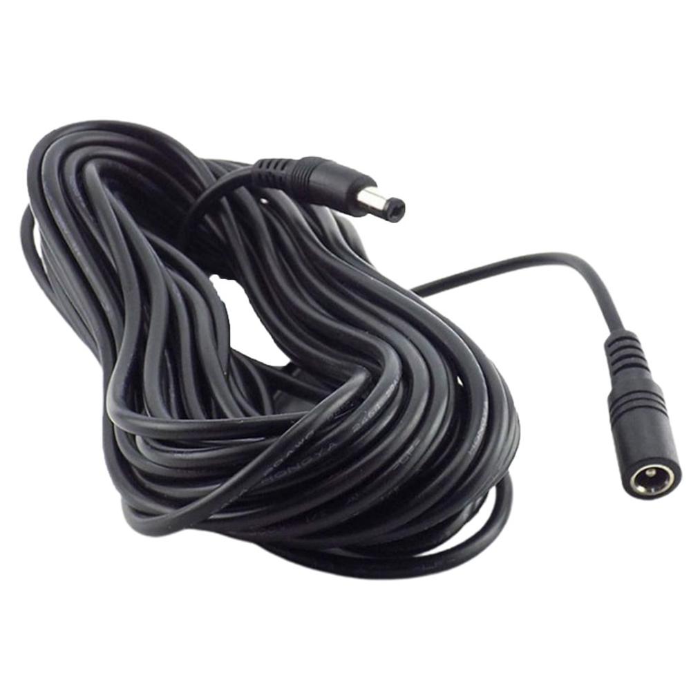 10m 5m 3M 2m 1m 5.5 x 2.1mm DC Power connector Jack Adapter lead cord 12v cable DC female Male extension external Plug: Default Title