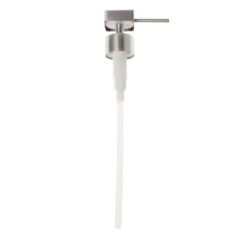 Stainless Steel Liquid Soap Dispenser Nozzle 12 OZ Hand Lotion Pump Fitting