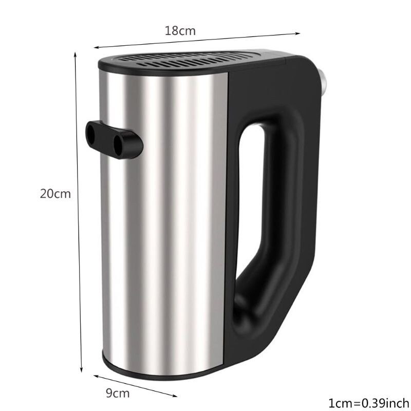 Batidora manual, batidora de alimentos, minibatidor de huevos, procesador de alimentos con Control de 5 velocidades, licuadora de Cocina eléctrica, herramientas de cocina