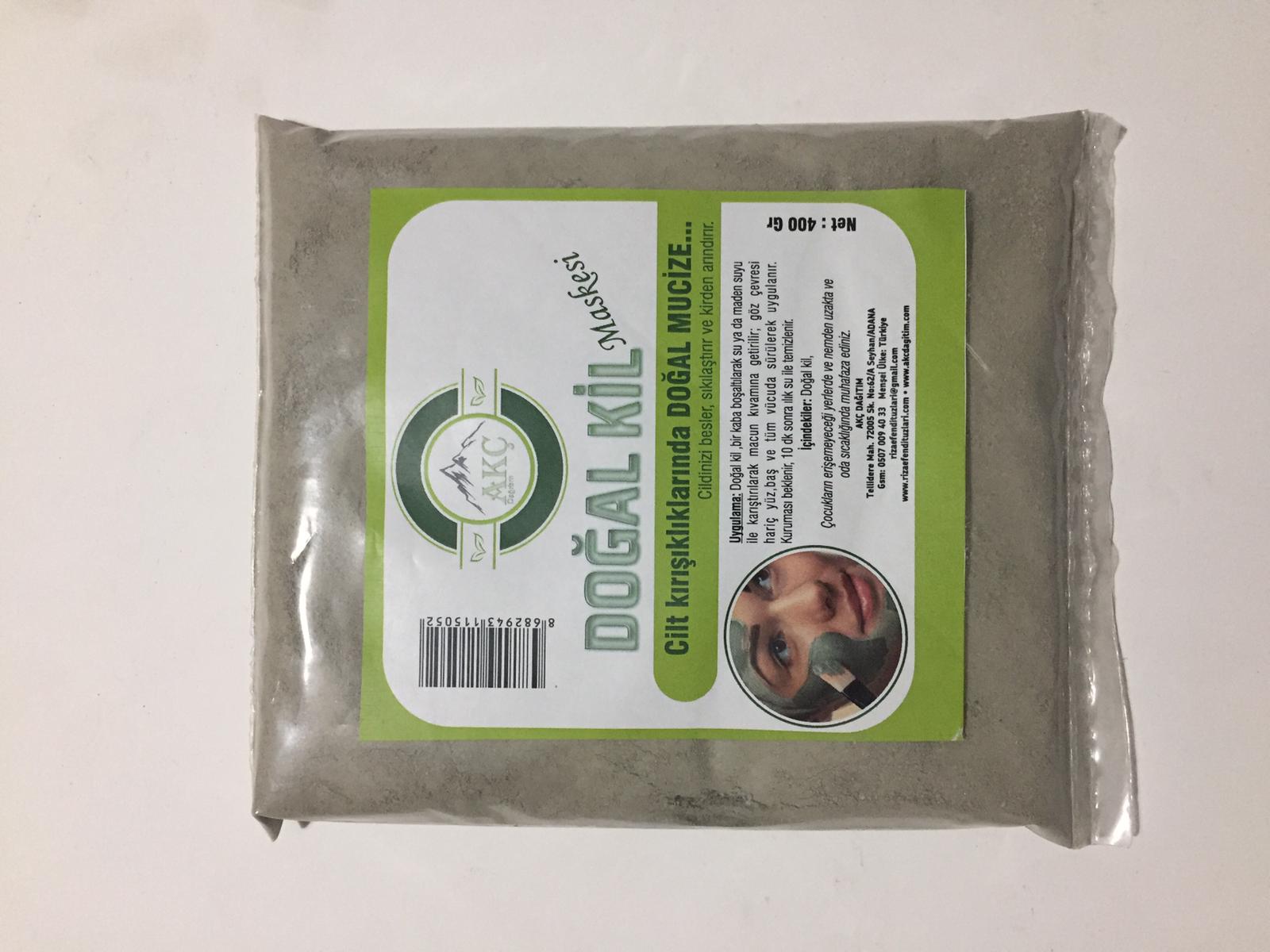 Clay Mask-Natural Clay Mask-400gr
