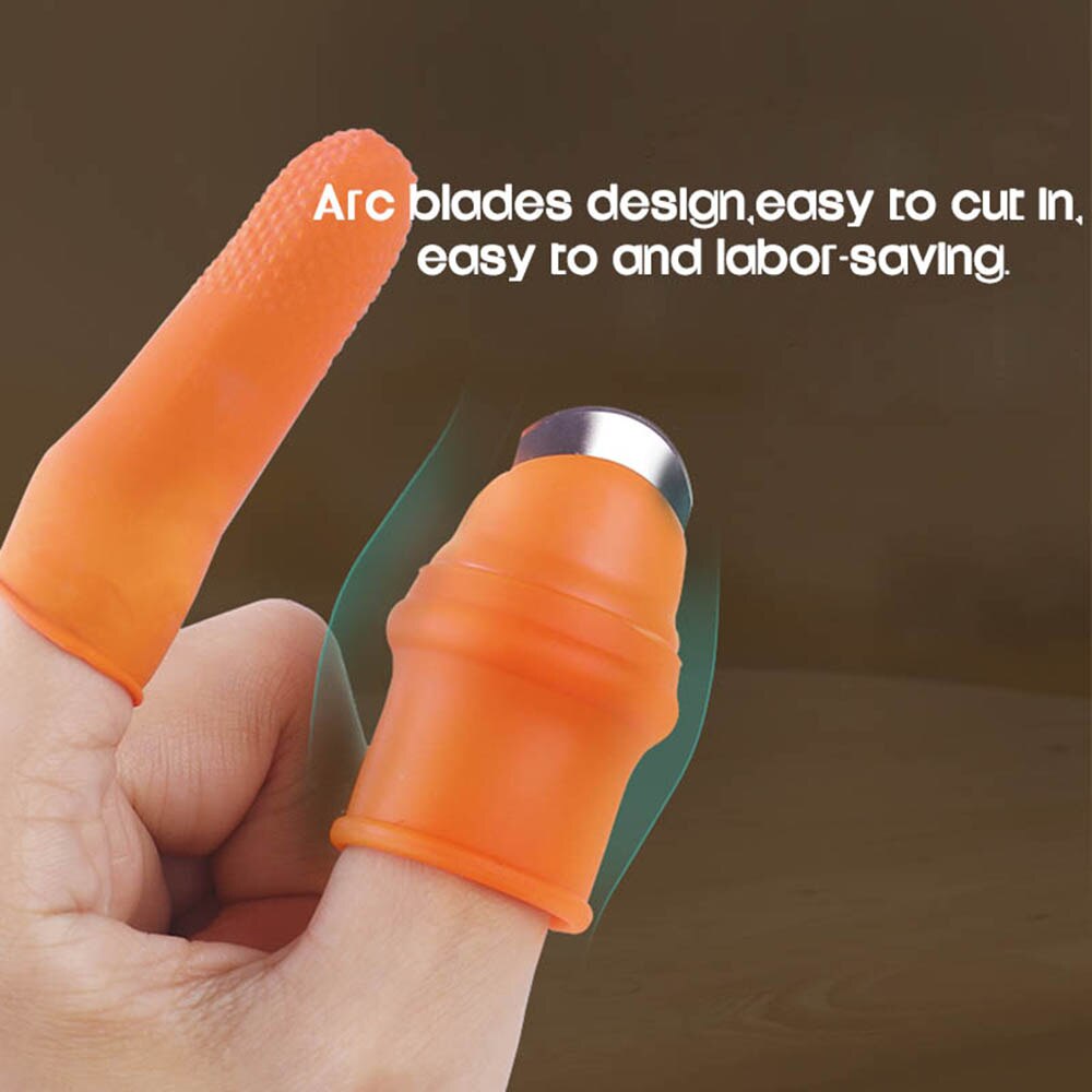 Thumb Cutter Gardening Tools Pruning Shears Garden Picking Plant Vegetables Separator Finger Tool Multifunction Kitchen Cutter