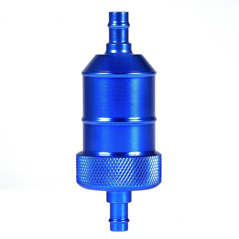 5 farve benzin gas brændstof filter renser til motorcykel pit snavs cykel atv quad inline olie gas brændstof filter 8mm