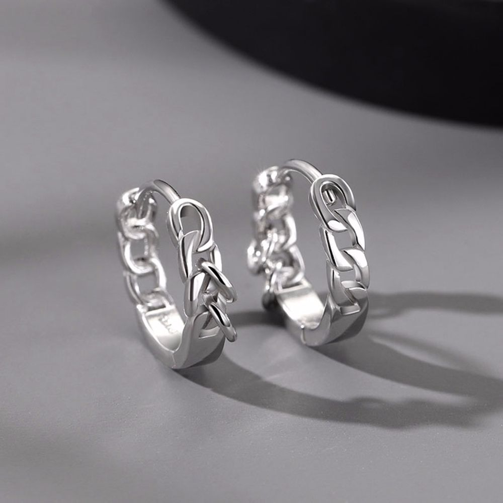 Hop Persoonlijkheid Ronde Hollow Sieraden Chain Oorstekers Vrouwelijke Oorbellen Koreaanse Stijl Oorbellen Mannen Oorringen