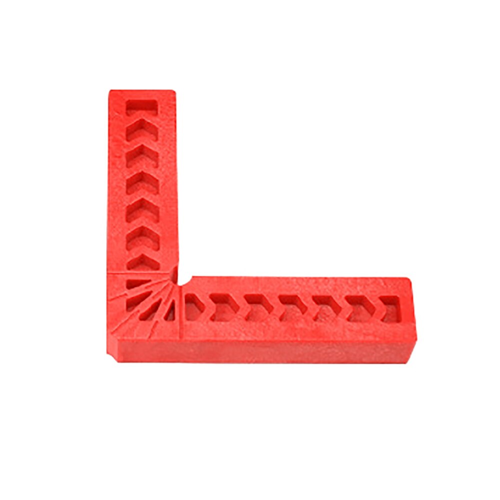 90 Degree Red Right Angle Auxiliary Locator 3/4/6 inch Woodworking tools plastic square angle Ruler Holder: Yellow
