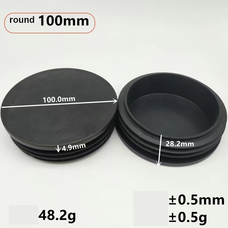 PE round tube stopper tube leveler pipe leveler: 22