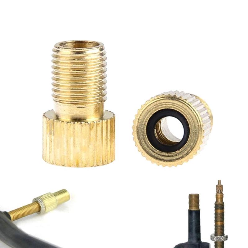 1/5/10 stk cykelventil adapter pumpe cykel konverter luftpumpe vejcykel dæk gasventil adapter slange pumpe reparationsværktøj