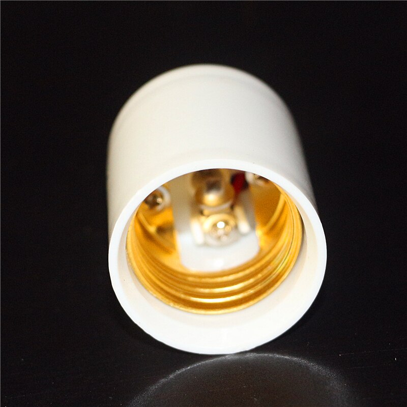 Base de douille G9 à E27, 1 pièce, matériau ABS ignifuge de 100% Base de douille halogène CFL ampoule LED support adaptateur de lampe