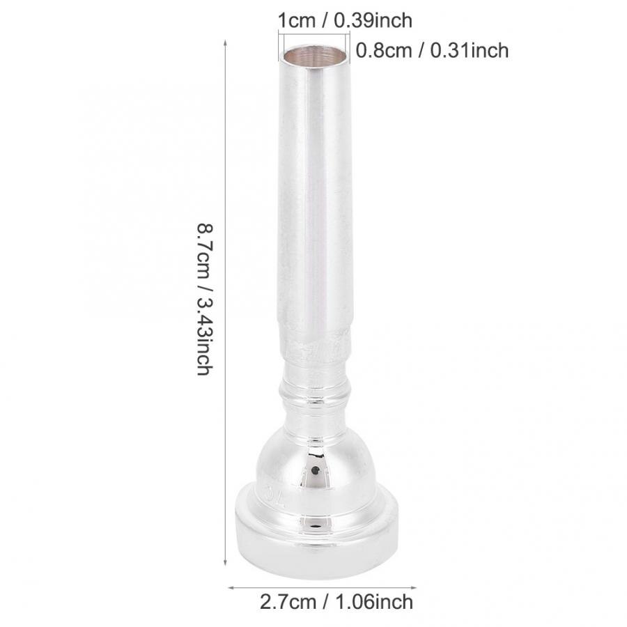 Boquilla de trompeta 7C accesorio de instrumentos musicales para Yamaha Bach Conn King