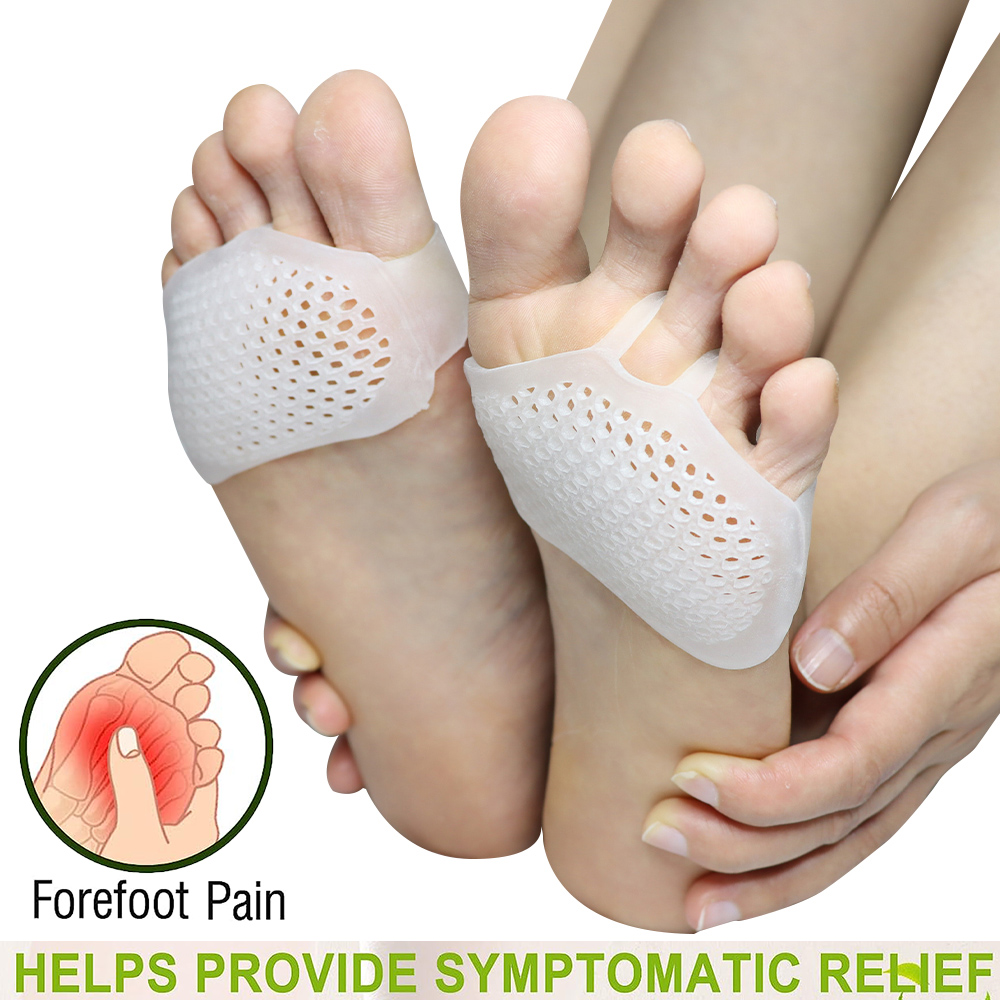 Pexmen 2 Stuks Metatarsal Pads Bal Van Voetkussens Gel Voorvoet Pad Voor Metatarsalgia Pijnverlichting Mortons Neuroom En Blaren