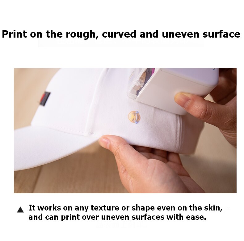Smartlife Exclusive Printer Cube(Mbrush)-The World's Smallest Mobile Color Printer Logo Print Cool Gadget for Designers