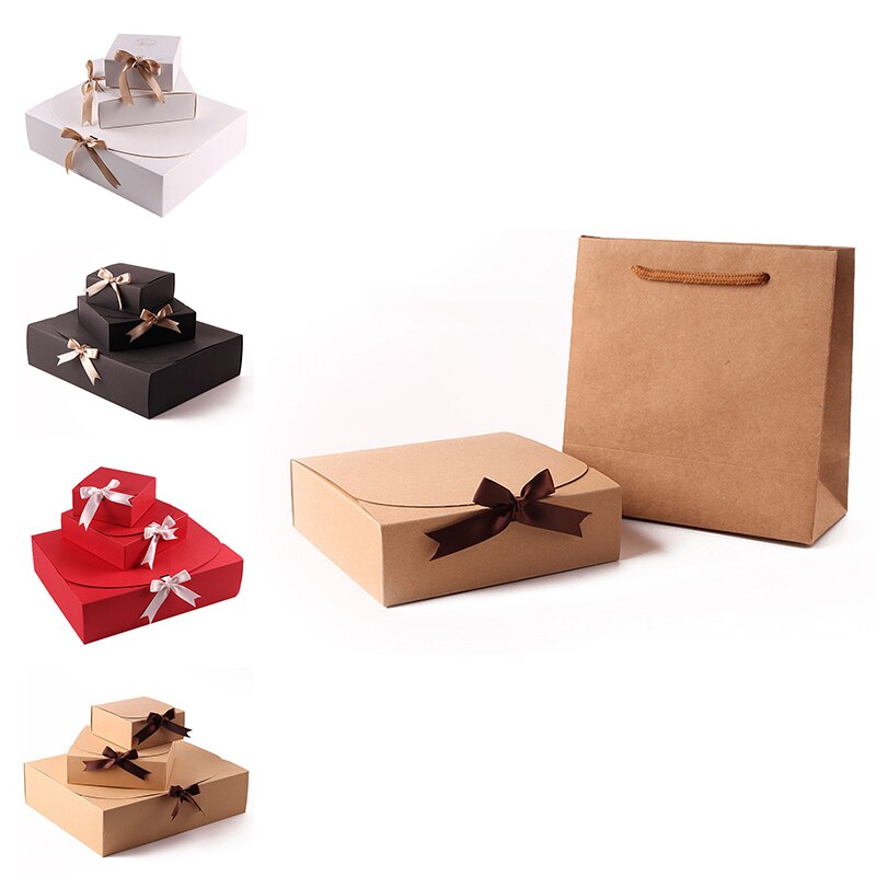 Valentijnsdag Verpakking Vierkante Size Verpakking Geschenkdoos Trui Lippenstift Overhemd Sjaal Verpakking