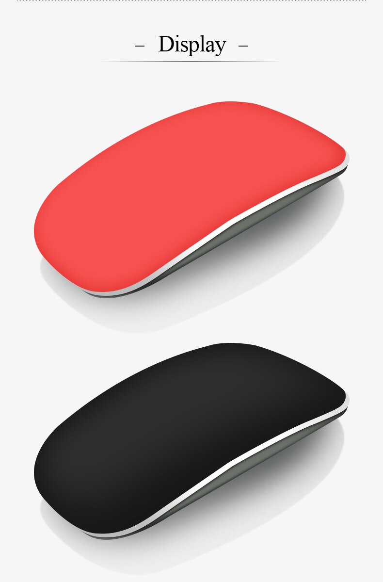 Color Silicone Mouse Skin For magic mouse2 Mouse Protector film cover Anti-scratch film Scrub feel For apple Magic Mouse