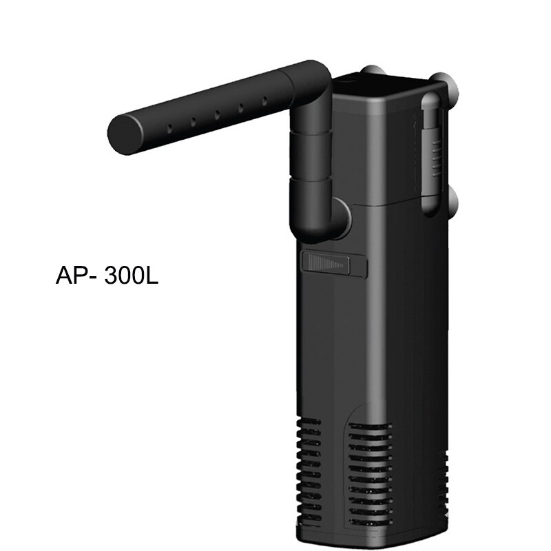 Aquarium Internal Fish Turtle Tank Filter Pump Submersible Reptile Frog Low Level Water NIN668: ap-300l