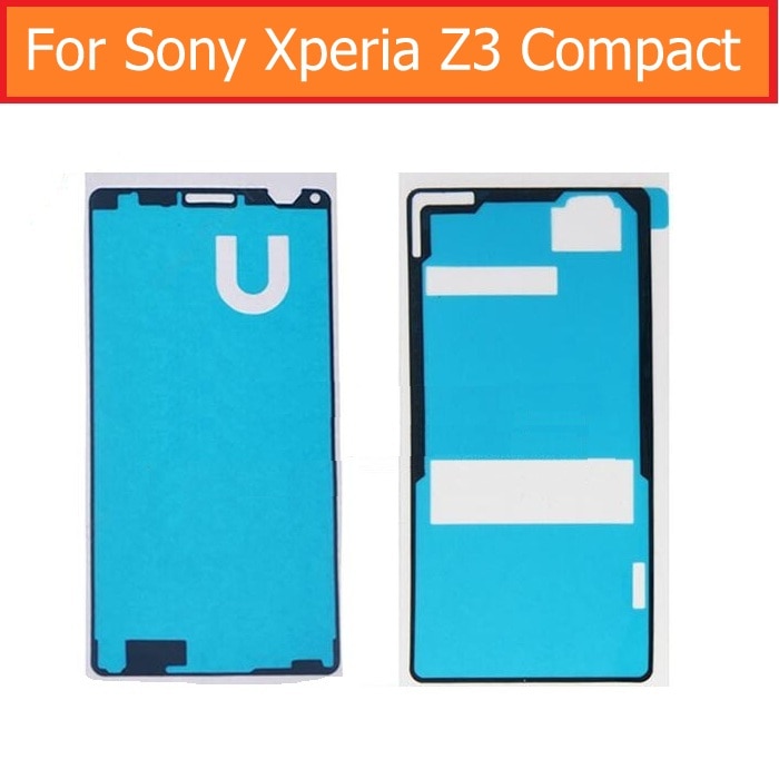 Originele Display Plakband Voor Sony Xperia Z3 Mini M55W D5803 D5833 Achter Glas Behuizing Waterdichte Lijm Voor Sony Z3 compact