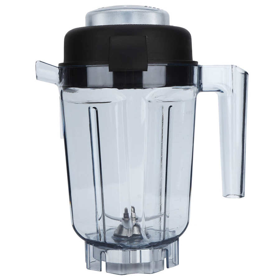 32oz Transparent Food Blender Pitcher Container with Blade Lid Replacement Accessories Fit for Vitamix