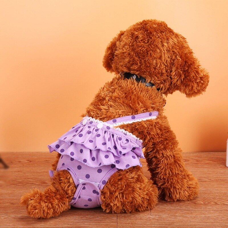 Hond Riem Fysiologische Broek Panty Menstruatie Broek Voor Vrouwelijke Teddy Ondergoed Voor Meisjes Hond Kat Huisdier Product