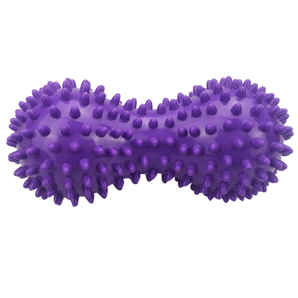7.5cm Peanut Massage Yoga Ball Relief Muscle Pain Stress Peanut Point Ball Therapy Health Care Gym Muscle Fitness Ball: E