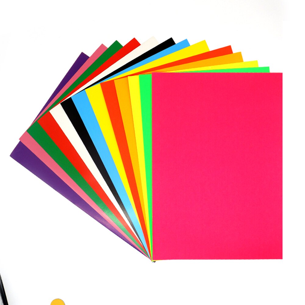 Colorful a4 Paper Self-adhesive Printer Paper Writable A4 Stickers