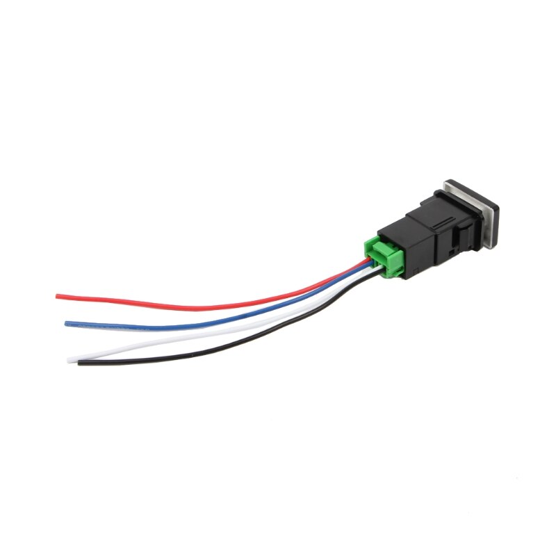 Bouton poussoir de feu antibrouillard arrière, 12v dc, 4 fils, pour Toyota Camry Prius Corolla