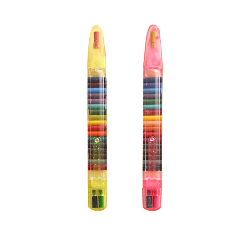Søde kawaii farveblyanter olie pastelfarvet graffiti pen til børn maleri tegning forsyninger studerende papirvarer