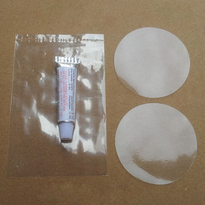 Inflatable boat repair kit pvc material adhesive patches for waterbed airbed swimming ring pro toy inflatable boat repair