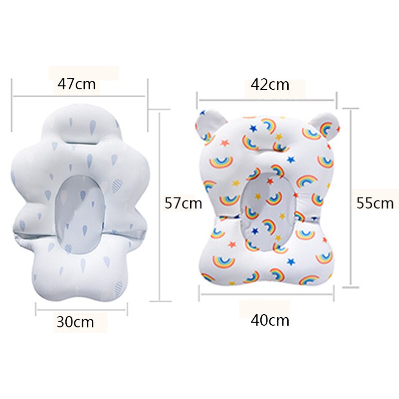 Baby Bad Ondersteuning Pad Pasgeboren Comfortabele Zachte Douchestoel Anti-Slip Veiligheid Kussen Peuter Bad Net Kinderen levert