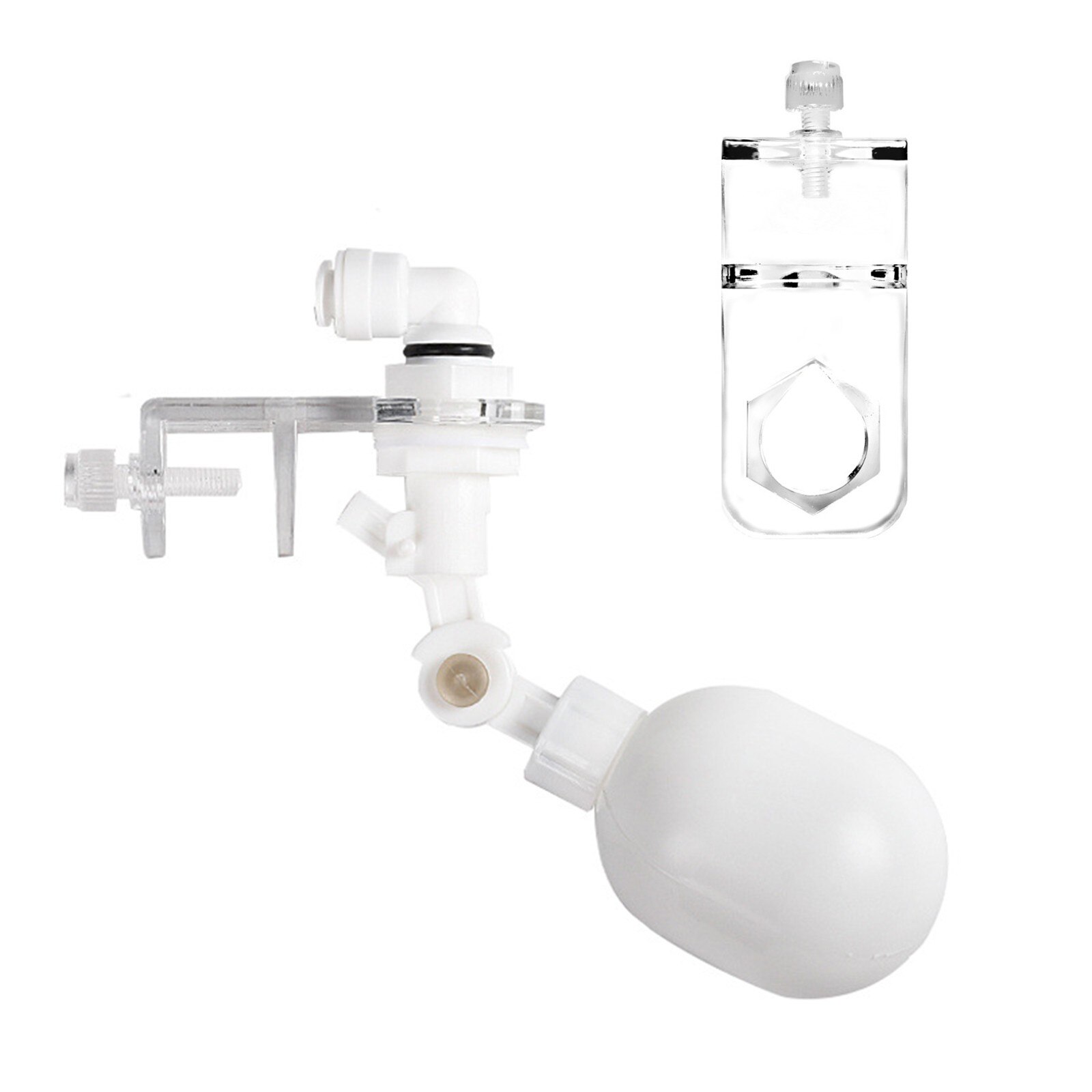 Aquarium Water Float Shut Off Ball Valve Fish Tank Automatic Water Controller Refill Floating Ball Valve Supplement System Aquar