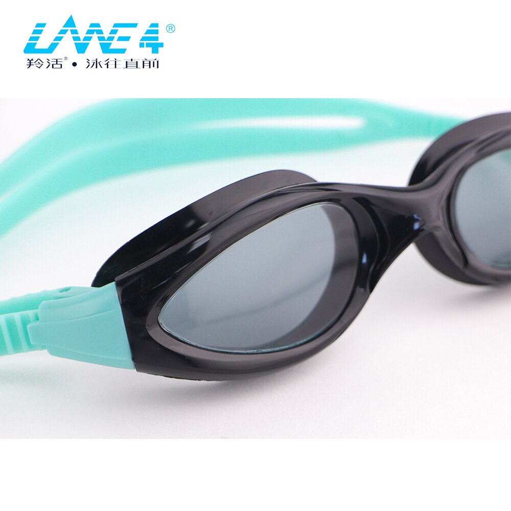 LANE4 Zwembril Superieure anti-fog coating gebogen lenzen met UV Bescherming Waterdicht voor Volwassenen #942 Eyewear