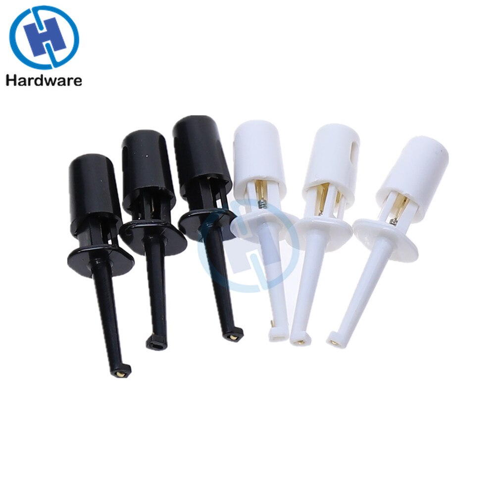 10 x clamp multimeter probes probe tips gauge test hook clamp probe