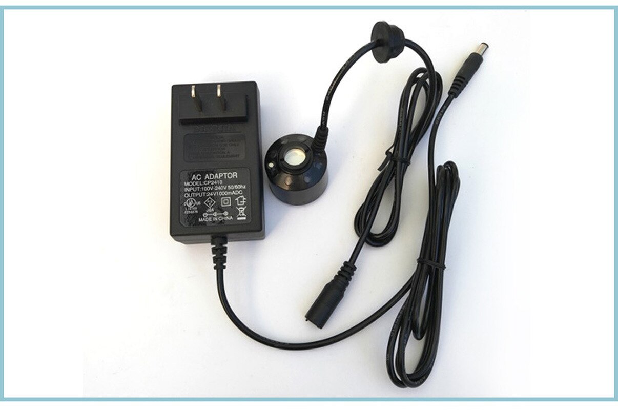 24V DC Ultrasonic Mist Maker Water Fountain Pond Atomizer Air Humidifier Easy to Operate Garden Watering Outdoor Sprayer Tool