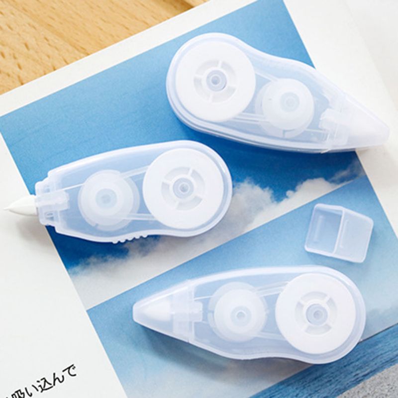10Pcs Practical Correction Tape Roller 6m Long White Sticker Study Office Stationery Tool L41E