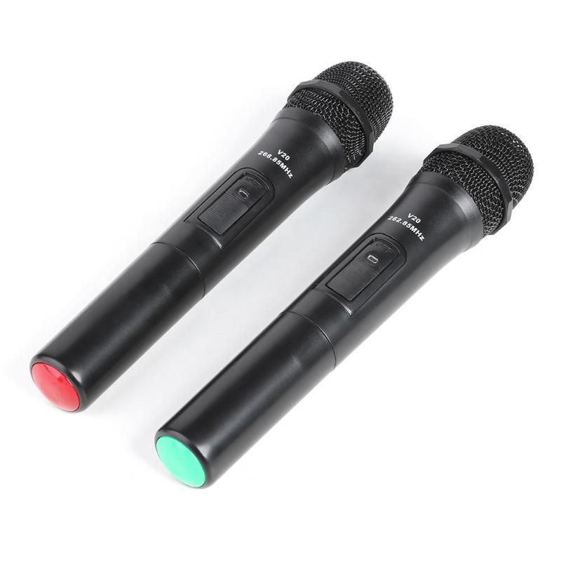 1pc/2pcs Smart Wireless Microphone Handheld Mic with USB Receiver for Karaoke Speech Loudspeaker Audio Microphones Tools