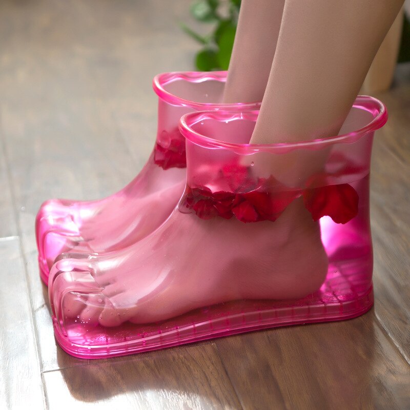 Wonderlife – chaussures de massage pour les pieds pour femmes, uniquement à l'eau chaude neutre, bain relaxant, soin familial des pieds