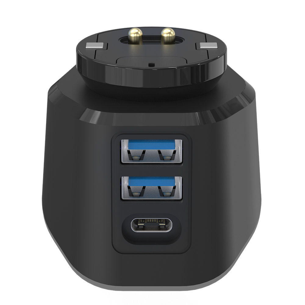 For Logitech G502 Wireless Gaming Mouse Charging Dock Magnet Contact Fast Charge Dual USB3.0 with RGB Breathing Light 2m Cable