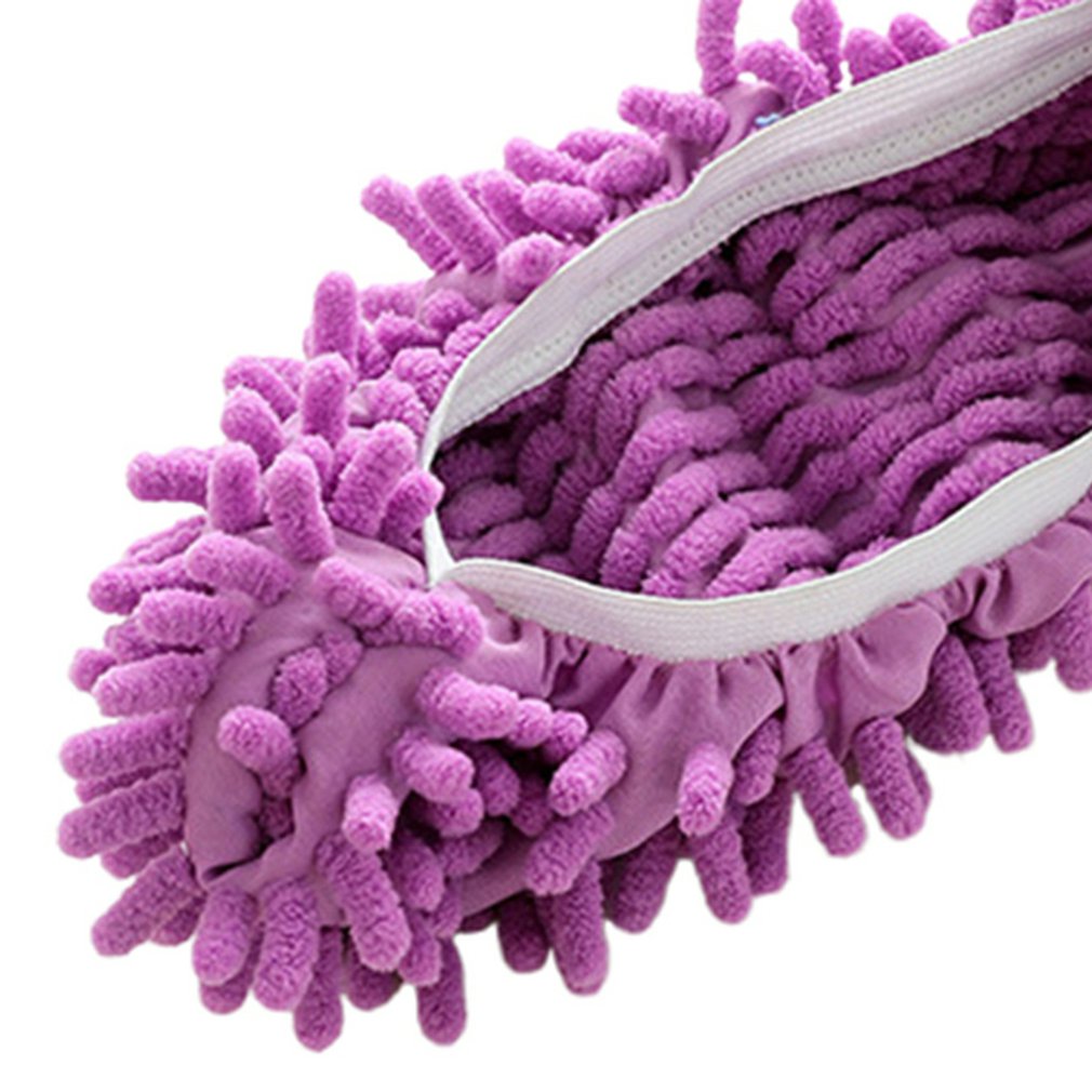 1 peça microfibra mop piso limpeza preguiçoso fuzzy chinelos casa ferramentas de piso casa sapatos banheiro cozinha mais limpo