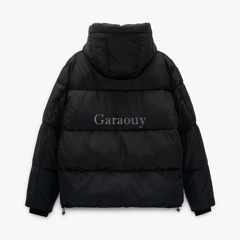 Garaouy-abrigo de algodón para hombre, Parkas cálidas, chaquetas ajustadas acolchadas a prueba de viento, ropa de calle, invierno, 2022