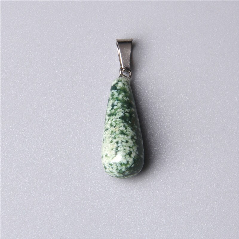 Grande pierre naturelle en forme de goutte d'eau, 5 pièces, pendentif Agates bleu en grès œil de tigre, Style Unique, collier à breloques, bricolage