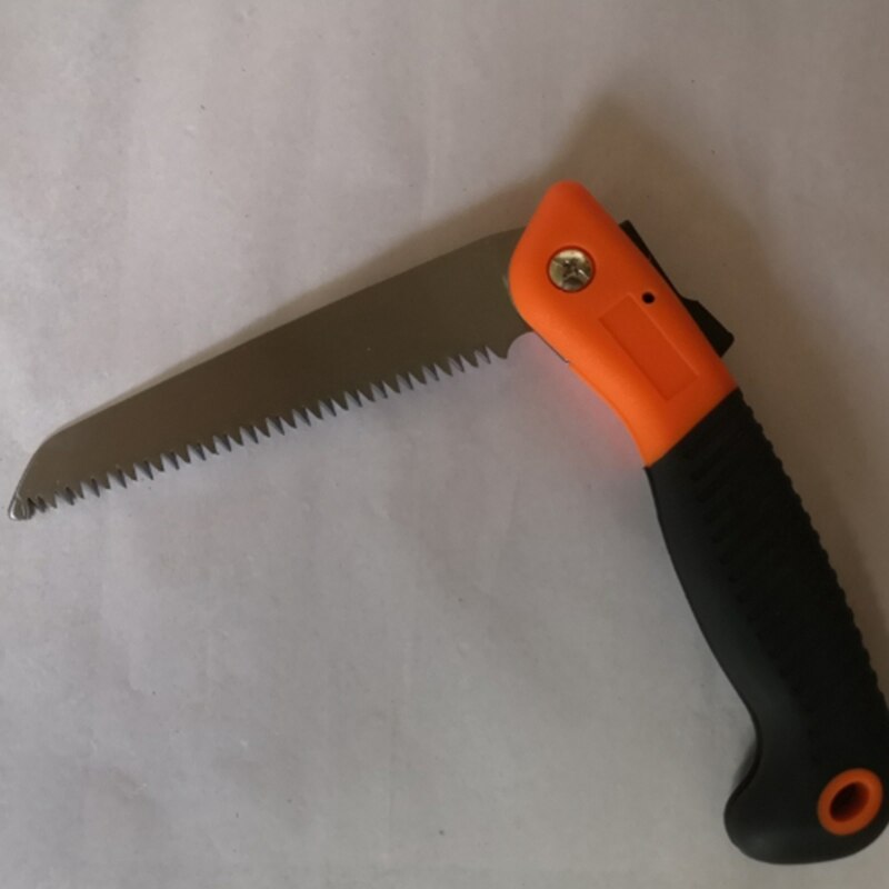 Premium hopfällbar handsåg med säkert låskomfort mjukt grepp för trädgårds- eller trädbeskärning, robust slitstark trimmer