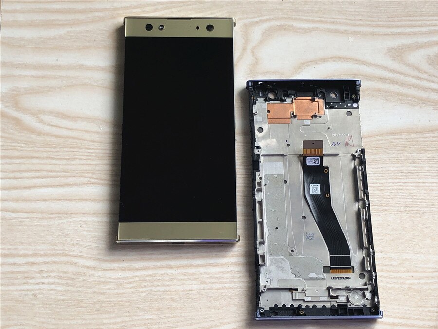 Htzf Lcd Voor Sony Xperia XA2 Ultra H4233 H4213 H3213 H3223 Lcd-scherm Met Touch Glas Digitizer Frame Bezel vervanging