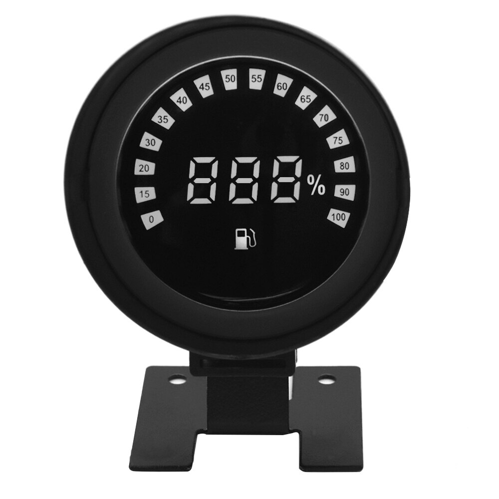 HD Tankanzeige Auto Digital Manometer Meter für Motorrad Stiefel Auto Lkw RV Wasserdichte Heizöl eben Messgerät LCD ebene Anzeige