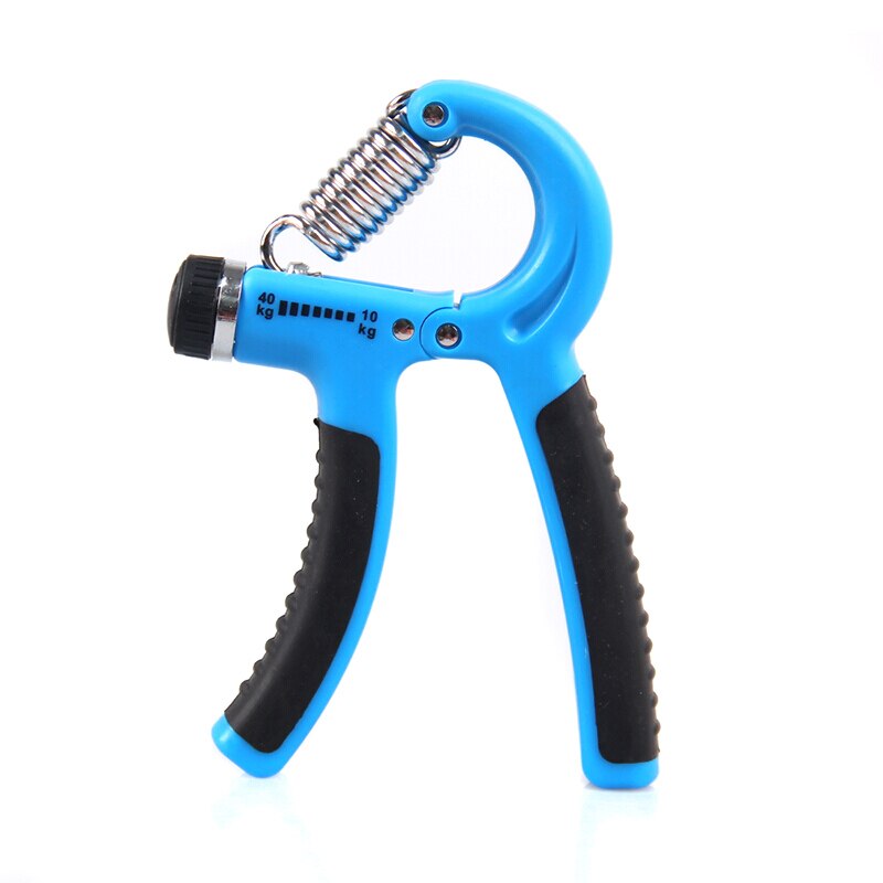 Date limite Poignée de Main de Remise En Forme Pince 5-60Kg Réglable Main Expandeur Exerciseur Poignet Musculation Poignées doigt formateur: Gris