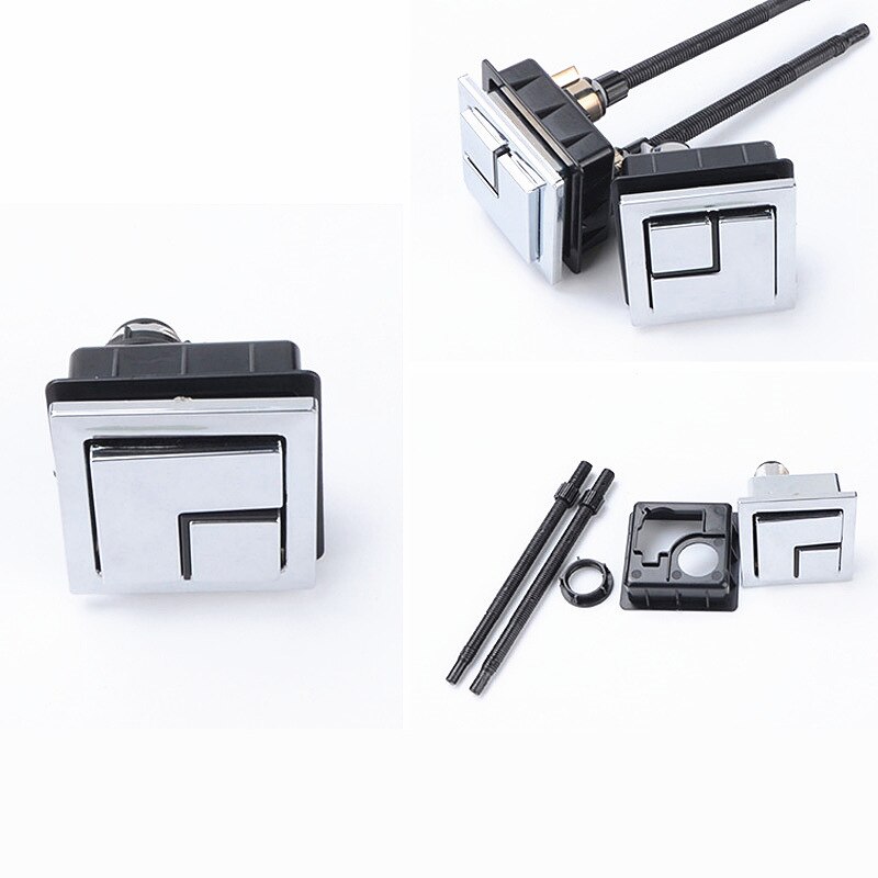 WC closestool flush switch button square double key press water tank toilet push button Toilet Seats water tank valve,JO21017