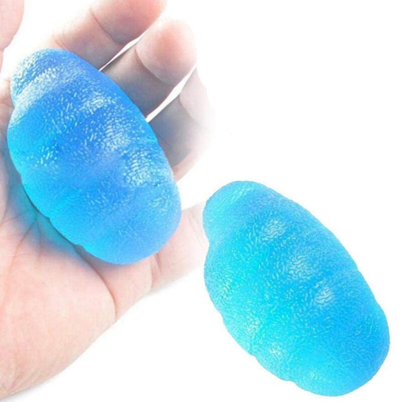 Squeeze Ball, Silicone Hand Grip Forearm Finger Exercise Squeeze Decompression Balls
