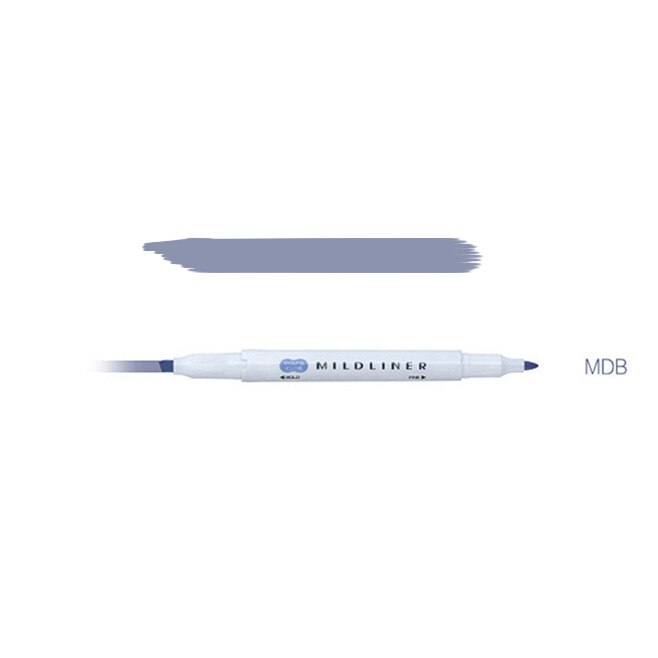 Original Zebra Mildliner Textmarker Dual Liner Textmarker Hersteller Stift Japanischen leicht Liner Textmarker Stift: MDB