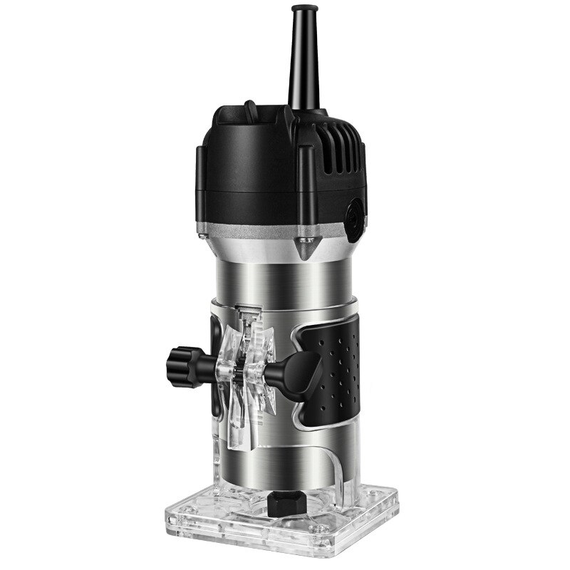 Broca De Router Para Recortar Banda De PVC - 4 Dientes, Vástago 1/4", Radio R2, Para Carpintería