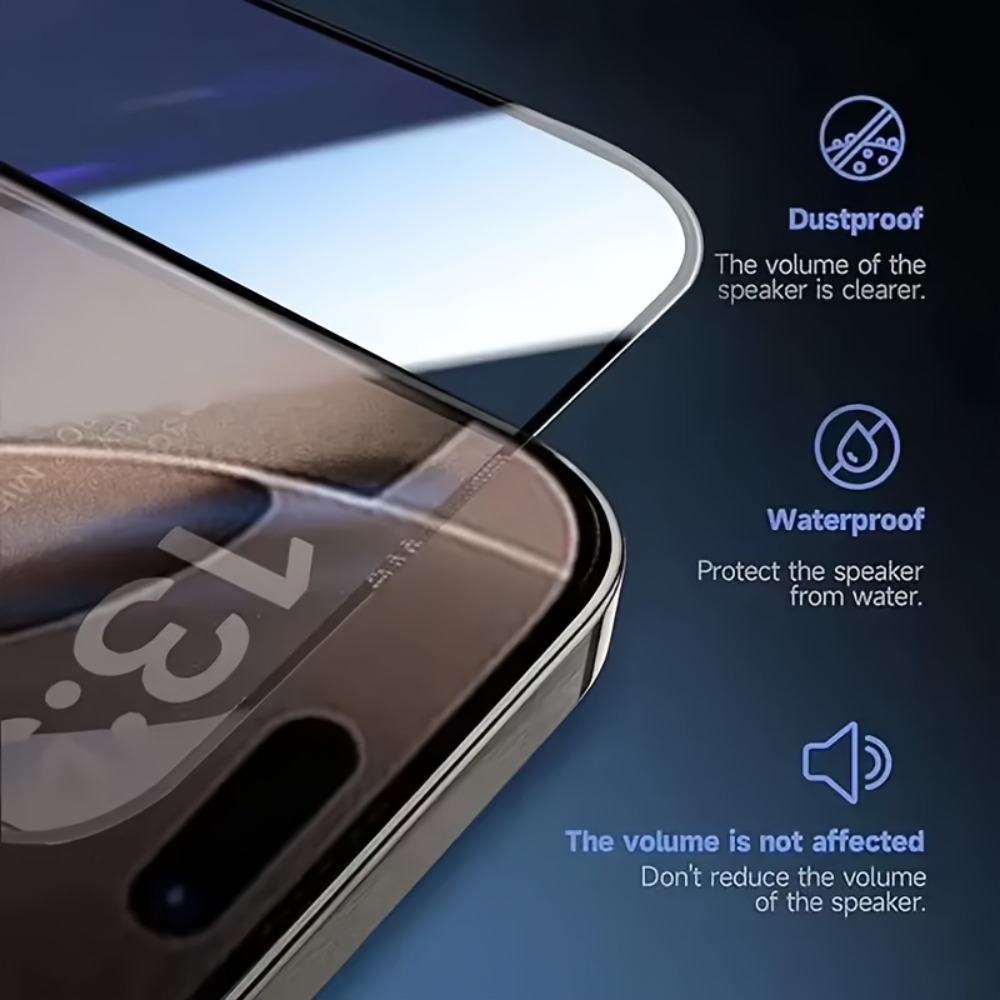 3 szt. Antyszpiegowskie szkło hartowane na cały ekran robić iPhone 17 16 15 14 zawodowiec Max 14 15 plus 12 13 11 zawodowiec X XR XS Max, bezpyłbyć winnym